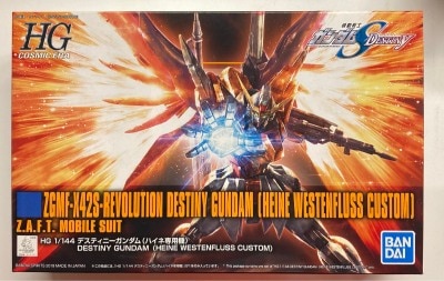 Bandai Mobile Suit Gundam Seed Destinies HGCE Destiny Gundam (Heine's Custom) 1/144