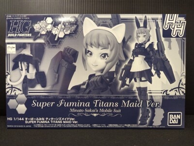 Bandai HGBF Super Fumina Titans Maid Ver. 1/144 image 1