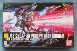 Bandai 1 / 144HGUC V-Dash Gundam 188