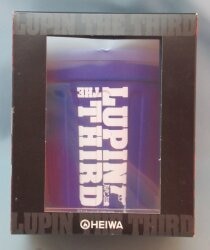 HEIWA/OLYMPIA Pachislot Lupin The 3rd ~Erased Lupine~ Monkey Punch Accessory Case (Blue) 圖片 1