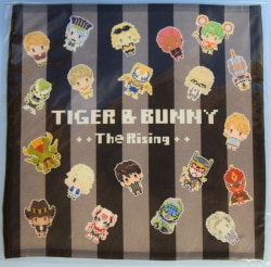 Bandai microfiber towel / Tiger and Bunny Movie Version Tiger and Bunny The Rising black