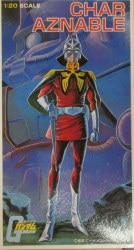 Bandai characters Kore Char Aznable / Chara Colle / Mobile Suit Gundam 2