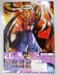 Bandai Spirits Ichiban Kuji Dragon Ball Rising Fighters with Dragon Ball LEGENDS Prize I Super Saiyan Gogeta (Angel) and Janemba Clear File Set