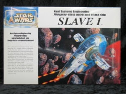 FINE MOLDS MODEL KIT SLAVE I (Dango Fett version) 1/72 Scale