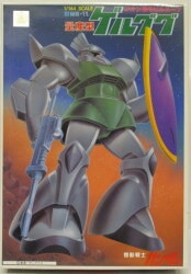 Bandai 1/144 scale mass production type Gelgoog / JAN Yes / box left side illustrations left