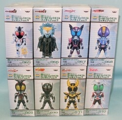 Banpresto WCF Kamen Rider vol.9 Kamen Rider Series Complete 8 Piece Set WCF Kamen Rider vol.9