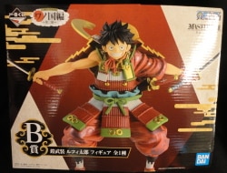 The SPIRITS BANDAI Ichiban Kuji One Piece Wano Country Hen second act B-Prize Gaim instrumentation Luffy Taro figure Bild 1