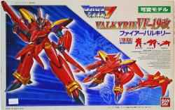 Bandai 1/10 0 scale transformable model VF19 modified Fire Valkyrie