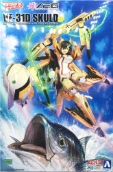 Aoshima ACKS VFG Macross Δ (Delta) VF-31D Skulld SP Bild 1