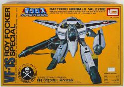 Imai 1/72 SCALE MACROSS PLASTIC MODEL KIT 1/72 VF-1S Gerwalk Valkyrie Roy Fokker Special image 1