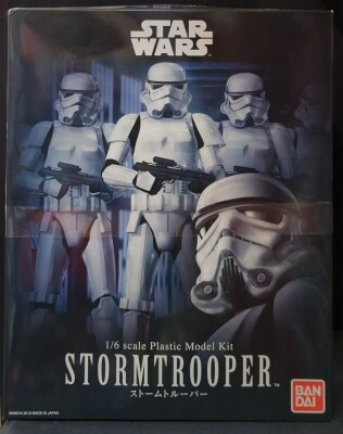 Bandai 1/6 Scale Plastic Model Kit Stormtrooper 1/6 image 1