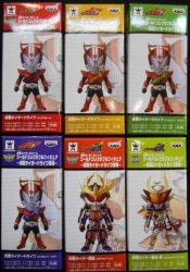 Banpresto WCF Kamen Rider Drive is now available Kamen Rider Series Complete 6 Type Set WCF Kamen Rider Drive is now available