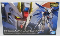 BANDAI SPIRITS RG Freedom Gundam image 1