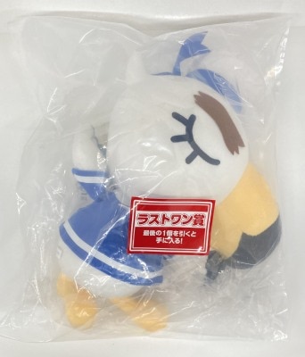 Bandai Spirits Ichiban Kuji Gather Animal Crossing Nichijou are happy with their carefree island life Last One Prize Johnny's Plush Stuffed Toy (washed ashore ver.) 图片 1