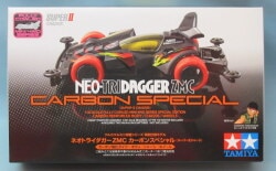 Tamiya Fully Cowled Mini 4WD Special Edition Model Super II chassis Neo Tridagger ZMC Carbon Special 95508