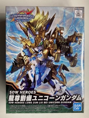 Bandai SD Gundam BB Senshi Ryuson Liu Bei Unicorn Gundam 17