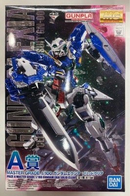 Bandai Spirits Ichiban Kuji Mobile Suit Gundam Gunpla 2022 A-Prize Gundam Exia Solid Clear MASTER GRADE 1/100