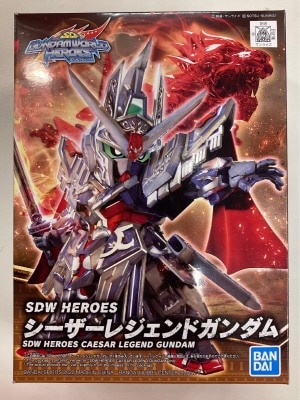 Bandai Spirits SDW HEROES/SD Gundam BB Senshi Caesar Legend Gundam