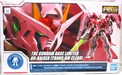 Bandai Spirits RG 00 Raiser Trans Am Clear Ver Gundam Base Limited