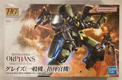 Bandai Spirits HG Mobile Suit Gundam: Iron-Blooded Orphans Graze (Standard Type/Commander Type) Bandai Namco Version 1/144 imagen 1