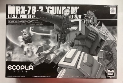 Bandai Spirits HGUC Mobile Suit Gundam RX-78-2 Gundam (Ecopla/Black Box)