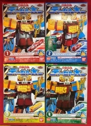 Bandai Minipla/Ressha Gattai Diesel-Oh Ressha Sentai ToQger Complete 4 Type Set Minipla/Ressha Gattai Diesel-Oh hình ảnh 1