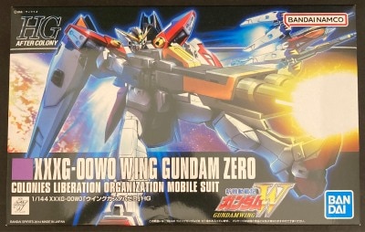 Bandai Spirits HG AFTER COLONY Mobile Suit Gundam Wing Wing Gundam Zero Bandai Namco version 174