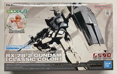 Bandai Spirits Ecopla/ENTRY GRADE 1/144 Mobile Suit Gundam RX-78-2 Gundam Classic Colors GUNDAM NEXT FUTURE LIMITED