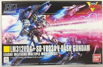 Bandai HGUC Mobile Suit V-Dash Gundam 188 imagen 1