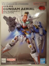 Bandai SD Gundam Ex-Standard Gundam Aerial 019 รูปภาพ 1