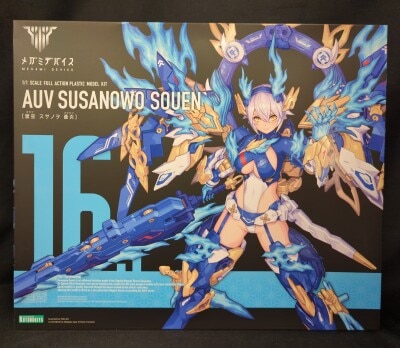 Kotobukiya Megami Device Susanoo Blue Flame imagen 1