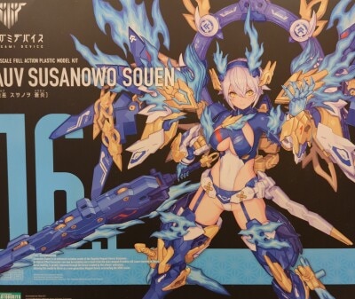 Kotobukiya Megami Device Susanoo Blue Flame gambar 1