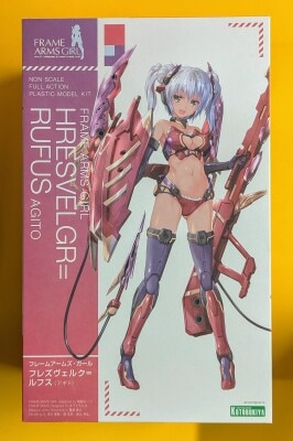 Kotobukiya - Frame Arms Girl Hresvelgr = Rufus <agito> No Bonus Item parts Without Bonus </agito> image 1
