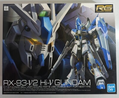 Bandai RG Mobile Suit Gundam: Char's Counterattack Hi-ν Gundam image 1