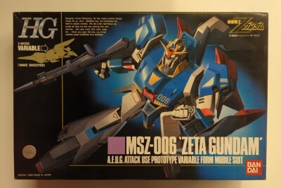 Bandai HG Mobile Suit Zeta Gundam Z Gundam hình ảnh 1