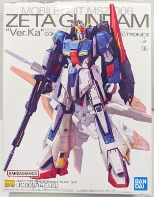 Bandai MG Zeta Gundam Ver.Ka image 1