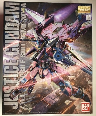 Bandai MG Justice Gundam 1/100