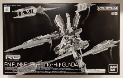Bandai Spirits RG Mobile Suit Gundam: Char's Counterattack Beltorchika's Children Hi-ν Gundam Fin Funnel Effect