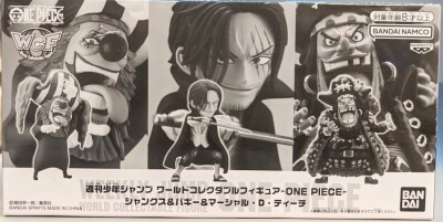 BANDAI SPIRITS WCF 週刊少年ジャンプ シャンクス&バギー&マーシャル・D・ティーチ