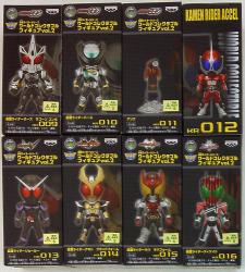 Banpresto WCF Kamen Rider vol.2 Kamen Rider Series Complete 8 Piece Set WCF Kamen Rider vol.2