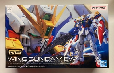 Bandai Spirits RG Mobile Suit Gundam Wing Endless Waltz Wing Gundam EW Bandai Namco version gambar 1