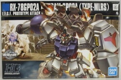 반다이 스피릿츠 HGUC 모빌슈트 건담 전쟁의 소용돌이 건담 GP02A (MLRS 사양) 피살리스 이미지 1