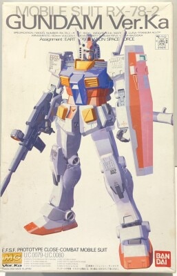 Bandai MG 1/10 0 Mobile Suit Gundam Gundam Ver.Ka