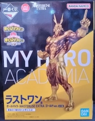 Bandai Spirits Ichiban Kuji My Hero Academia -VS- Last One Prize All Might MASTERLISE EXTRA Gold ver.