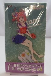 Kenmedia Hikokuji Movie The Quintessential Quintuplets Summer Party F-Prize Nino Nakano BIG Clear stand hình ảnh 1