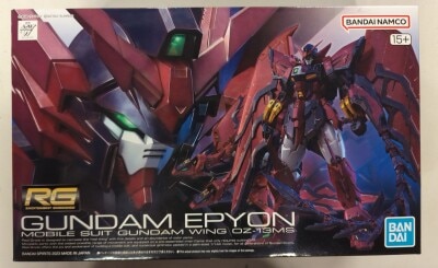 Bandai RG Mobile Suit Gundam Wing Gundam Epyon
