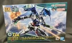 Bandai Spirits Ichiban Kuji Mobile Suit Gundam Gunpla 2023 G Prize HG Gundam double O Diver Solid Clear 画像 1