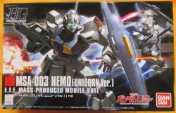 Bandai HGUC 1/144 Mobile Suit Gundam Unicorn Nemo Unicorn ver. 140