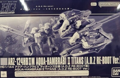 Bandai Spirits HG Aqua Hambrabi II Titans Version (AOZ RE-BOOT Version)
