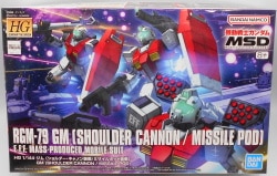 Bandai Mobile Suit Gundam HG GM (Shoulder Cannon Equipped/Missile Pod Equipped) gambar 1